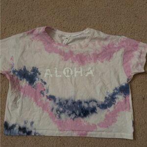 lululemon athletica Aloha Tie-Dye Crop Top